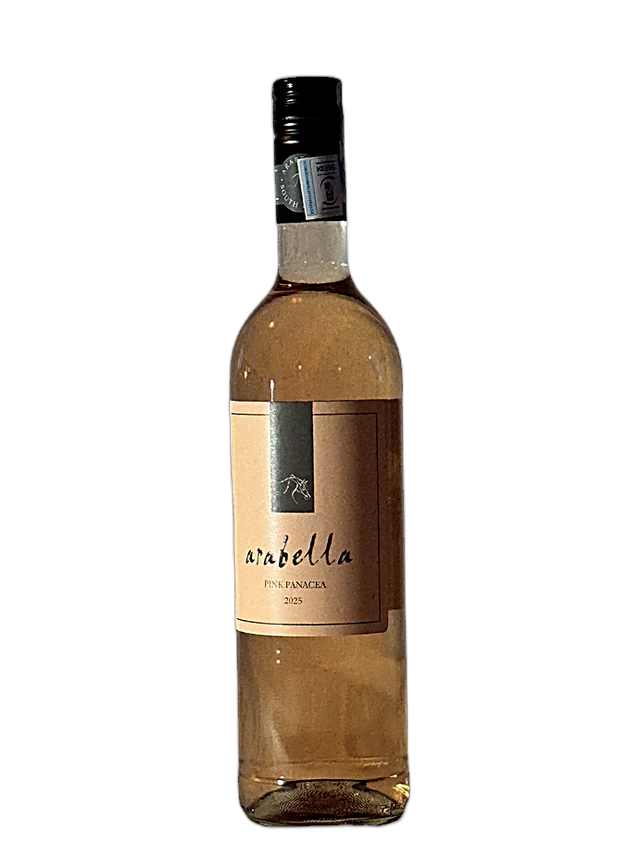 Arabella Pink Panacea bottle, The Cellar by Casa Kibokobay