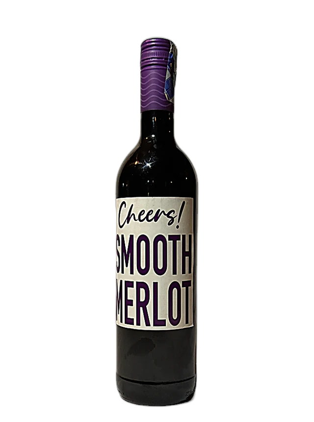 Cheers! Merlot bottle, The Cellar by Casa Kibokobay