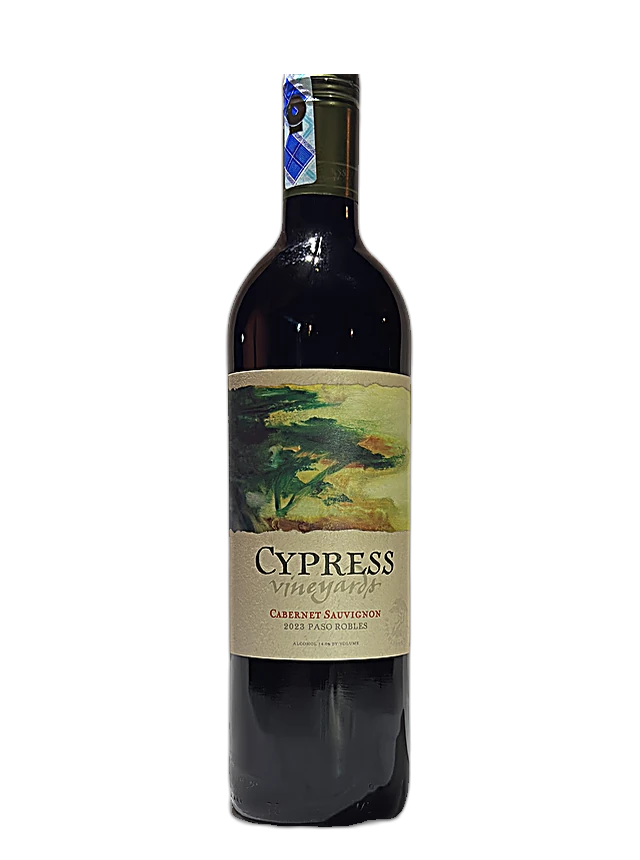 Cypress Vineyards Cabernet Sauvignon bottle, The Cellar by Casa Kibokobay