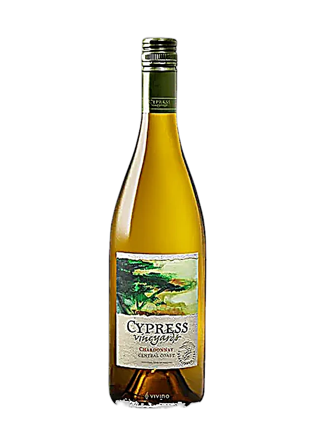 Cypress Vineyards Chardonnay bottle, The Cellar by Casa Kibokobay