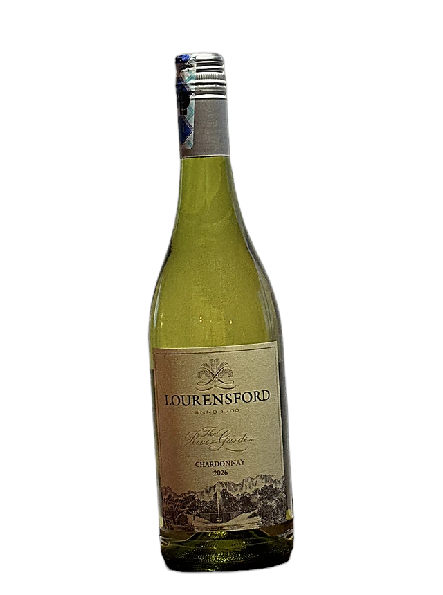 The River Garden Chardonnay bottle, The Cellar by Casa Kibokobay